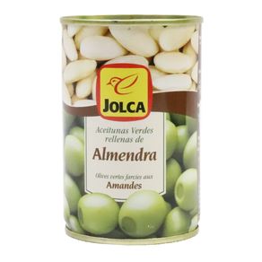 ACEITUNA RELLENA ALMENDRA JOLCA*300GR