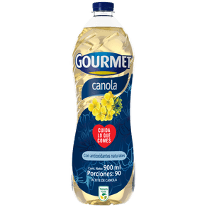 ACEITE GOURMET CANOLA X 900ML