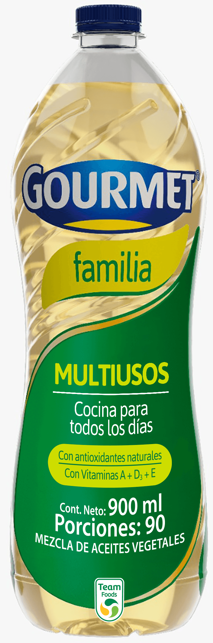 ACEITE GOURMET FAMILIA MULTIUSO X 900ML