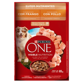 ALIMENTO PARA PERROS ONE POLLO*85GR