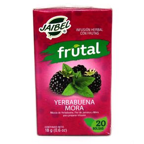 TE HERBAL YERBABUENA JAIBEL 20 UNDS