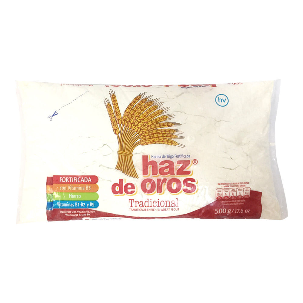 HARINA HAZ DE OROS TRADICIONAL  x 500GR