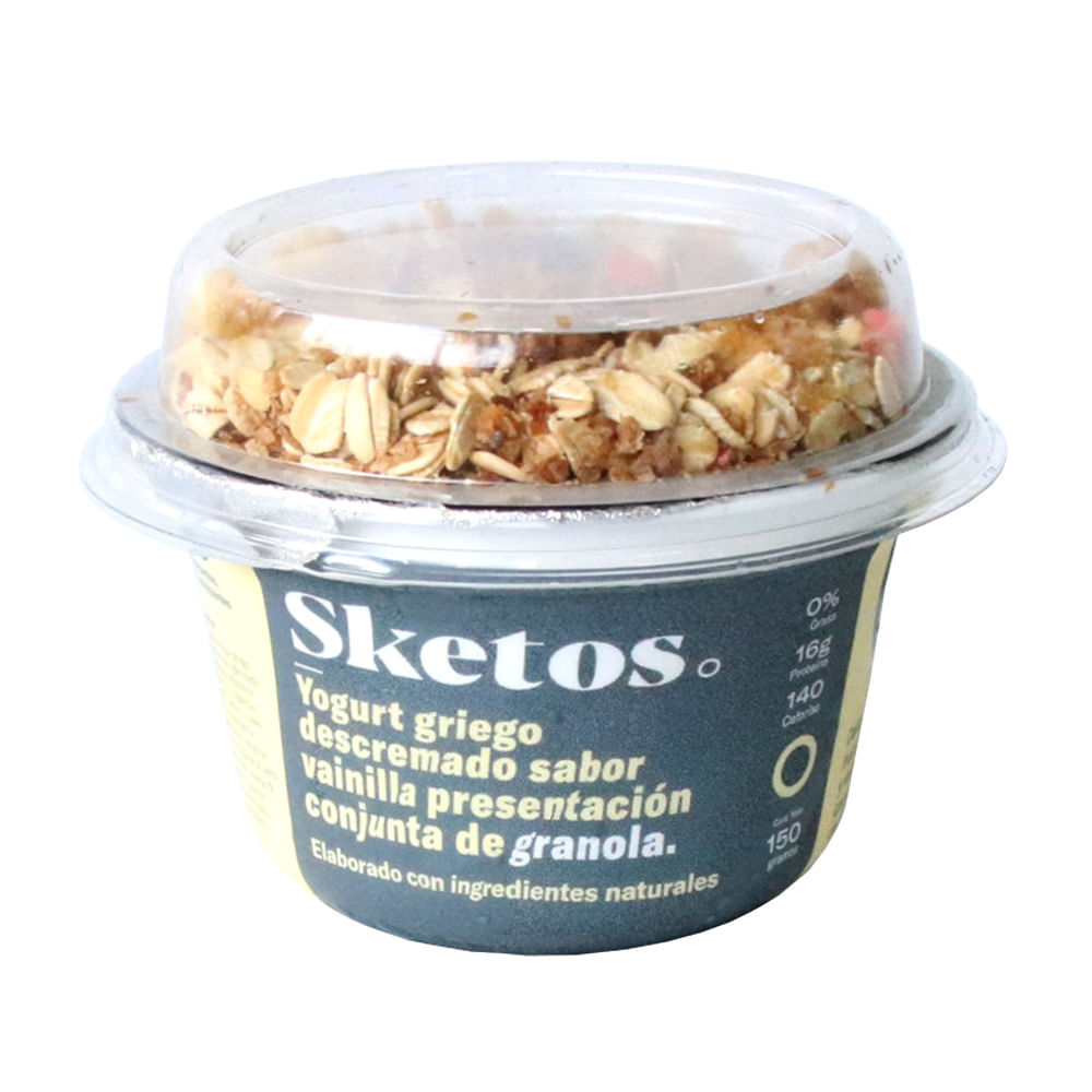 YOGHURT GRIEGO GRANOLA SKETOS x 150 ML