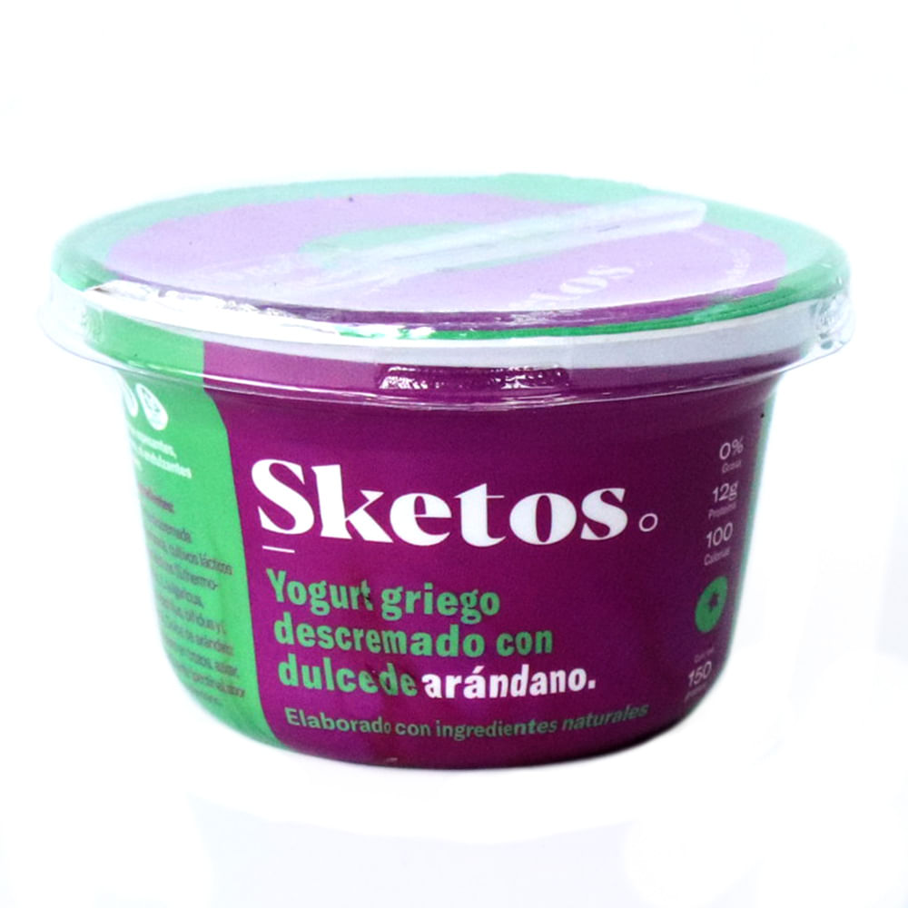 YOGHURT GRIEGO ARANDANO SKETOS x 150 ML