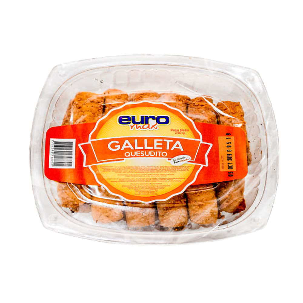 GALLETA EUROMAX QUESUDITO X 250GR
