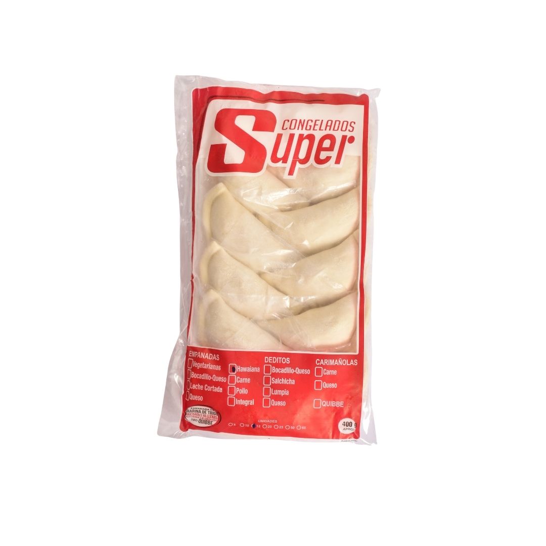 EMPANADA HAWAIANA X 12 SUPER  x 400GR