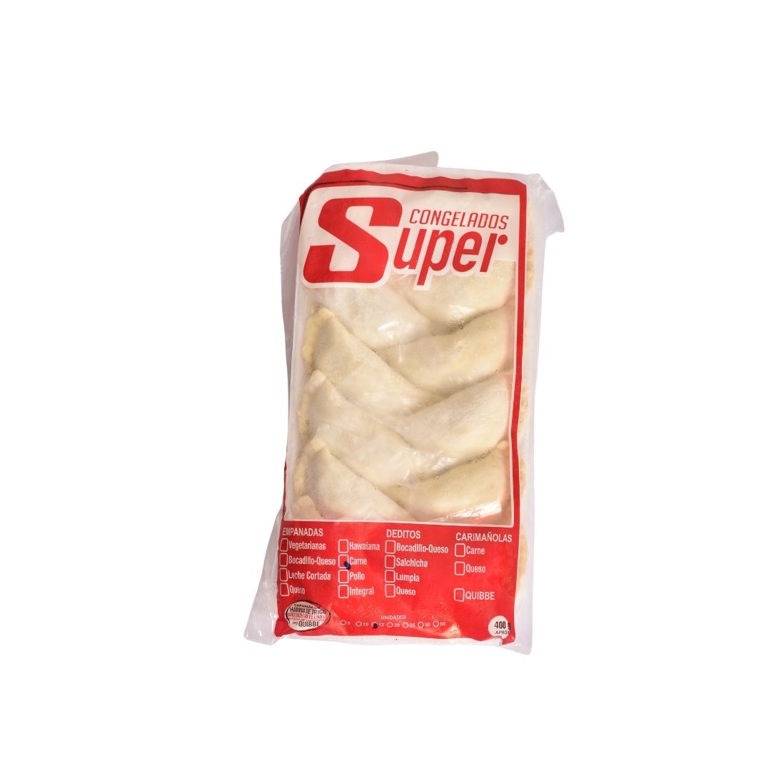 EMPANADA DE CARNE X 12 SUPER BOL *400GR