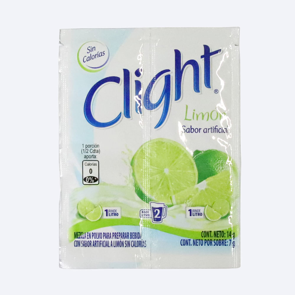 REFRESCO LIMON BIPO CLIGTH*14GR