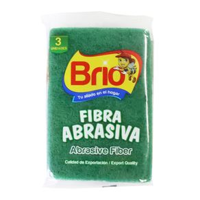 PAÑO ABRASIVO BRIO x 3U ECONOMICO