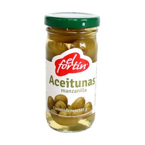 ACEITUNA MANZANILLA FCO FORTIN x 125GR