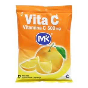 VITAMINA C MK x 500GR NARANJA