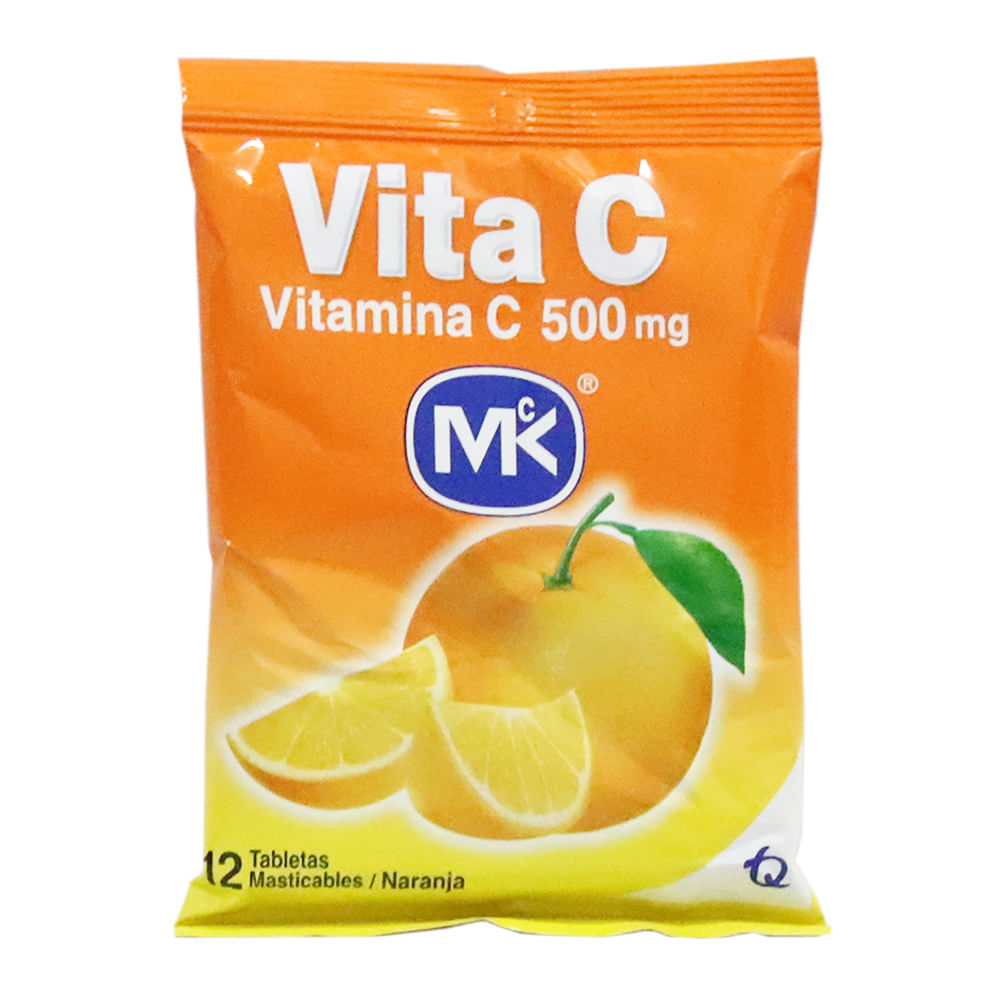 VITAMINA C MK x 500GR NARANJA