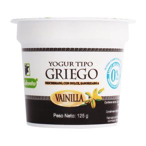 YOGUR TIPO GRIEGO VAINILLA x 125 GR