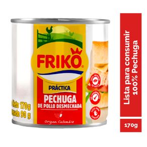 PECHUGA DESMECHADA ENLATADA FRIKO*170GR