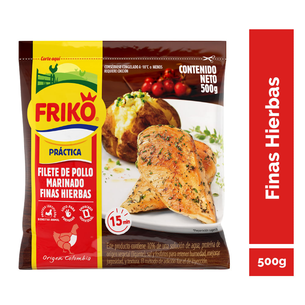FILETE FINAS HIERBAS BSA FRIKO*500GR