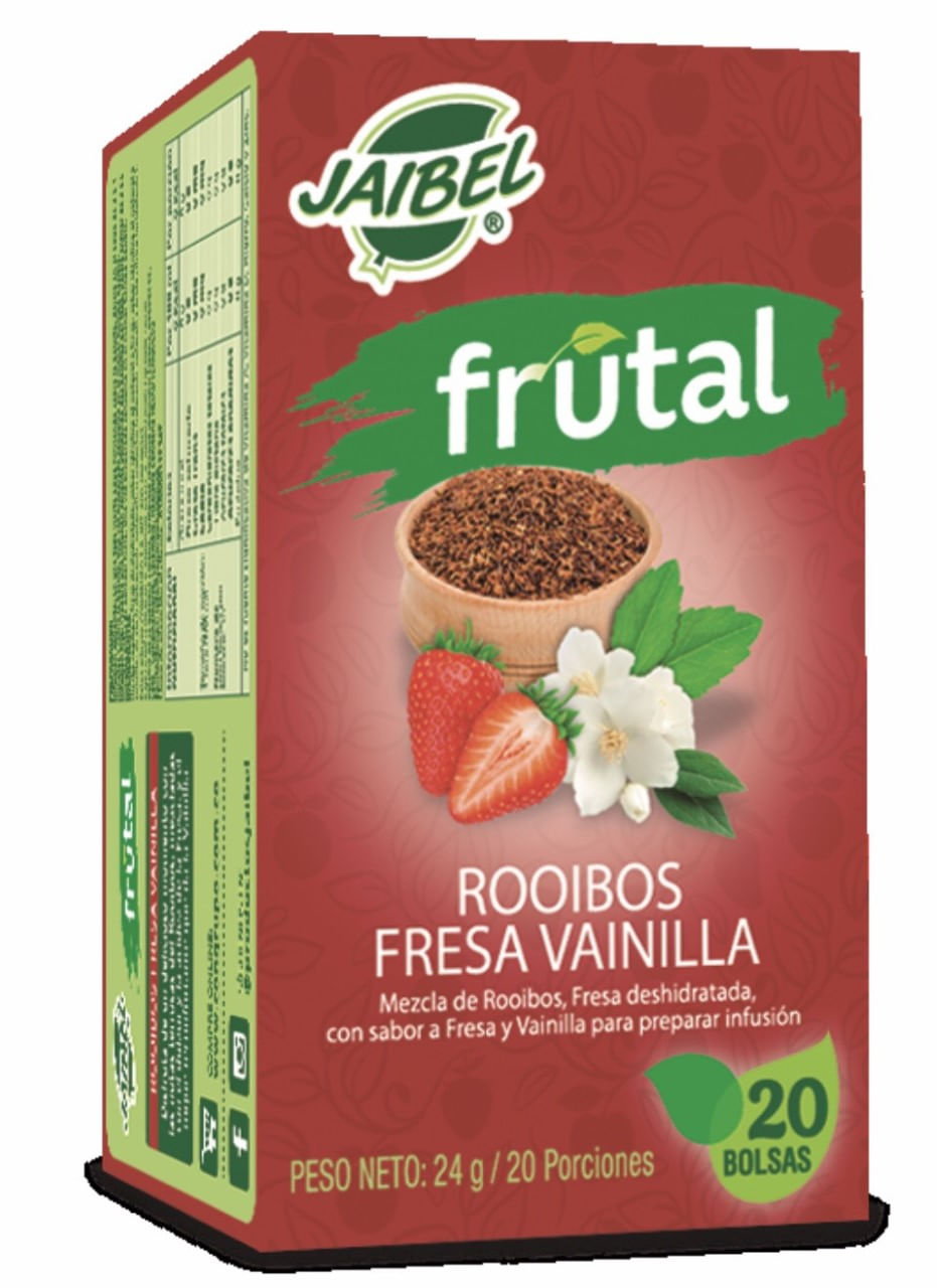 AROMATICA ROOIBOS FRESA VAIN JAIBEL*24GR