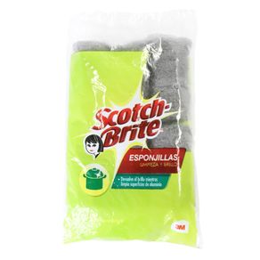ESPONJILLA SCOTCH BRITE x 6U