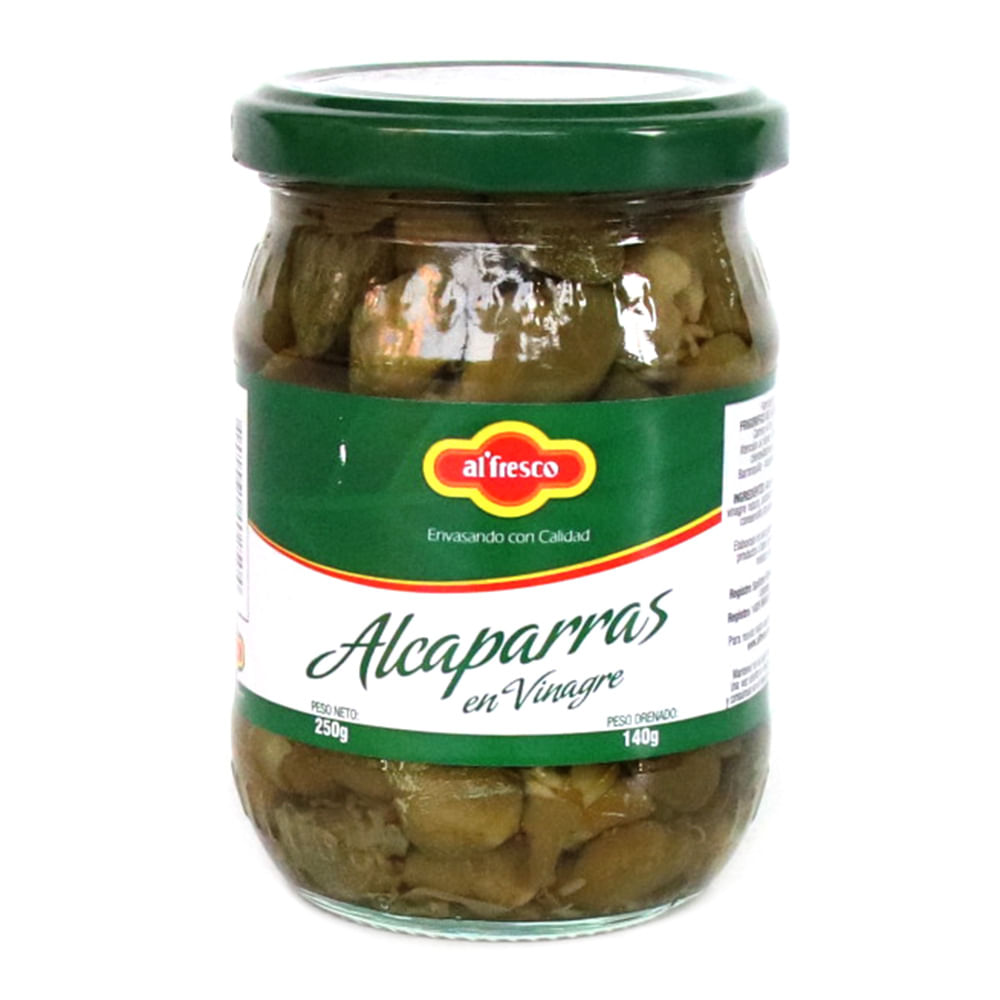 ALCAPARRA VINAGRE FCO ALFRESCO  x 250GR