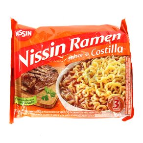 SOPA RAMEN COSTILLA NISSIN x 85 GR