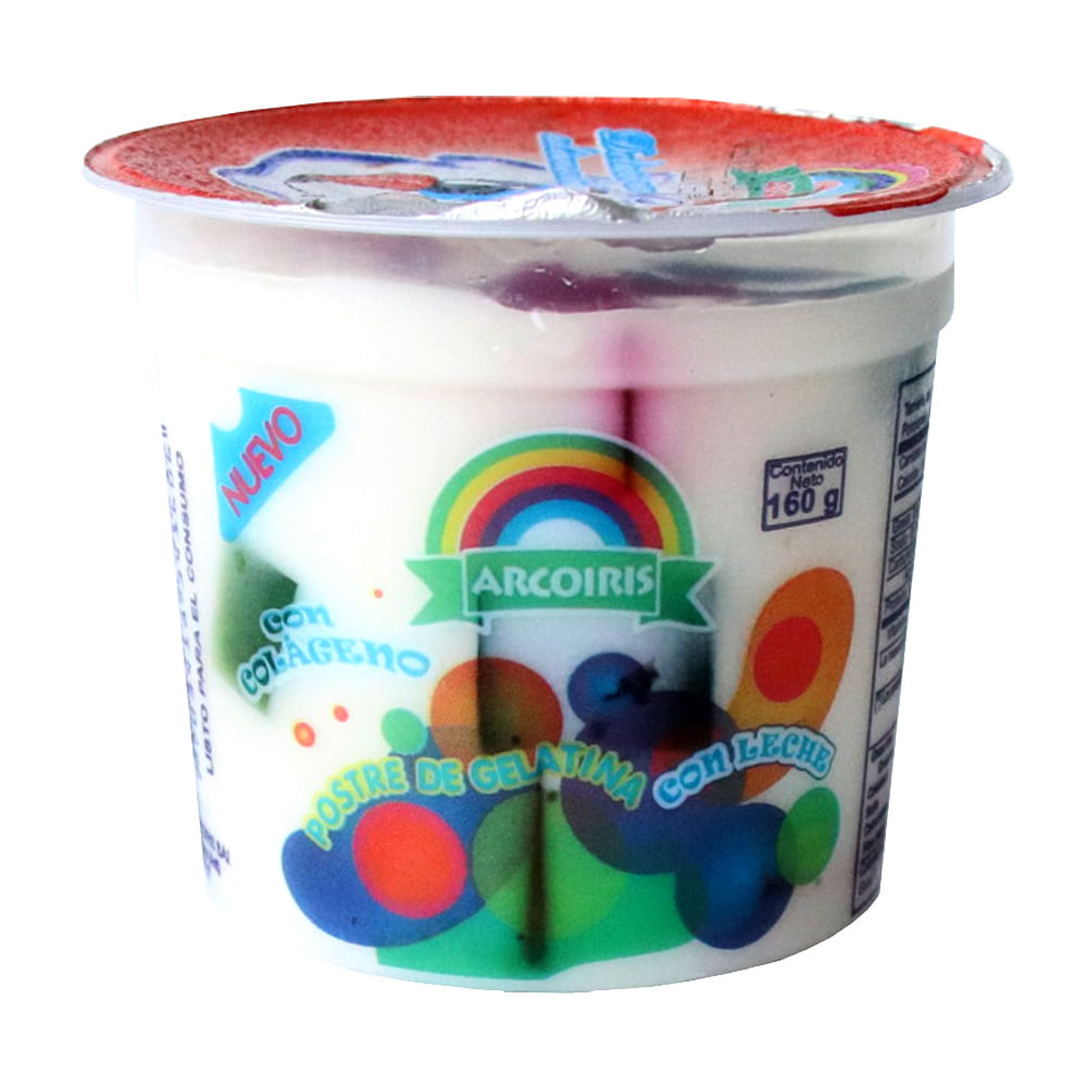 POSTRE LECHE ARCO IRIS *160 GR