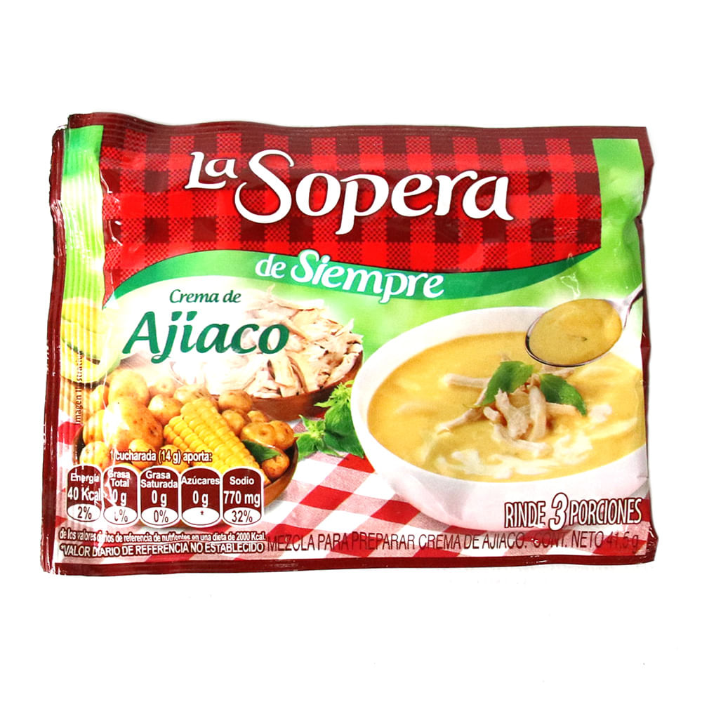 CREMA AJIACO LA SOPERA 3 PORCIONES