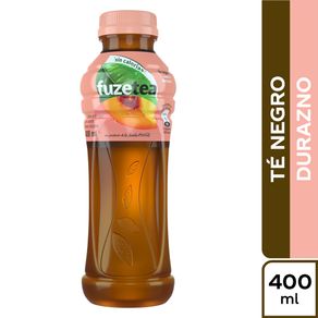 FUZE TEA TE NEGRO DURAZNO PET x 400ML