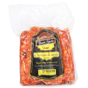 CHORIZO CASERO BUEN GUSTO X10UN x 500GR