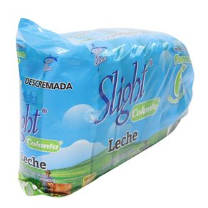 LECHE UHT SLIGHT DESCREMADA 6U x 900ml