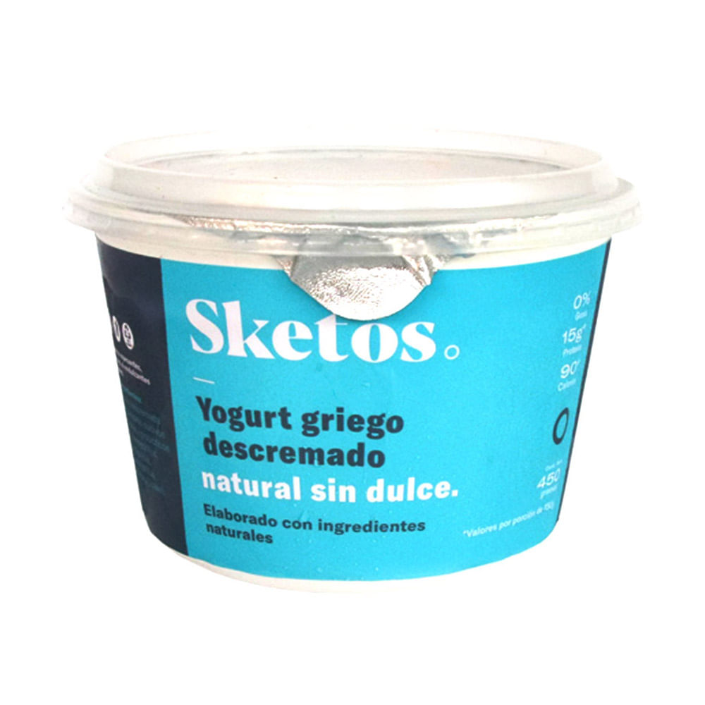 YOGHURT GRIEGO NATURAL SKETOS*450 ML