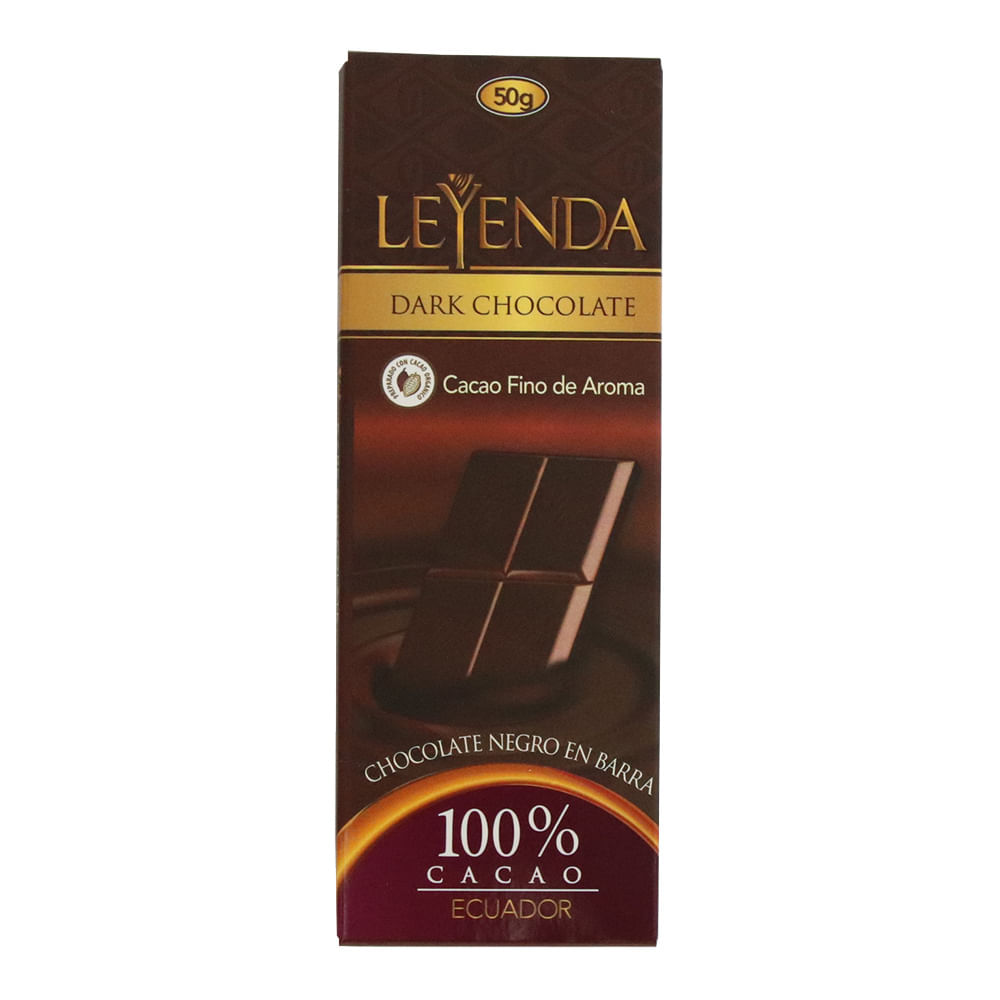 CHOCOLATE 100% CACAO LEYENDA