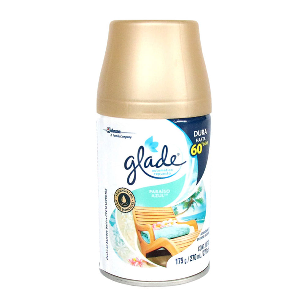 GLADE AUTOM RPTO PARAISO AZUL x 175G