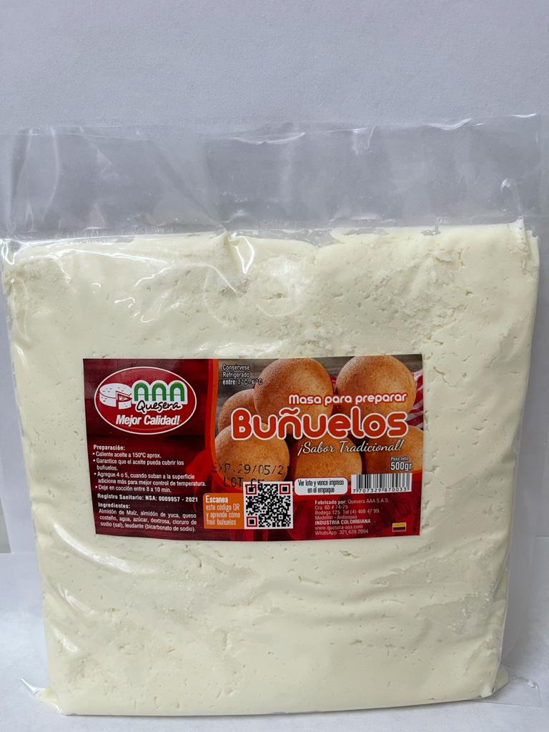 MASA DE BUÑUELOS QUESERA AAA *500GR