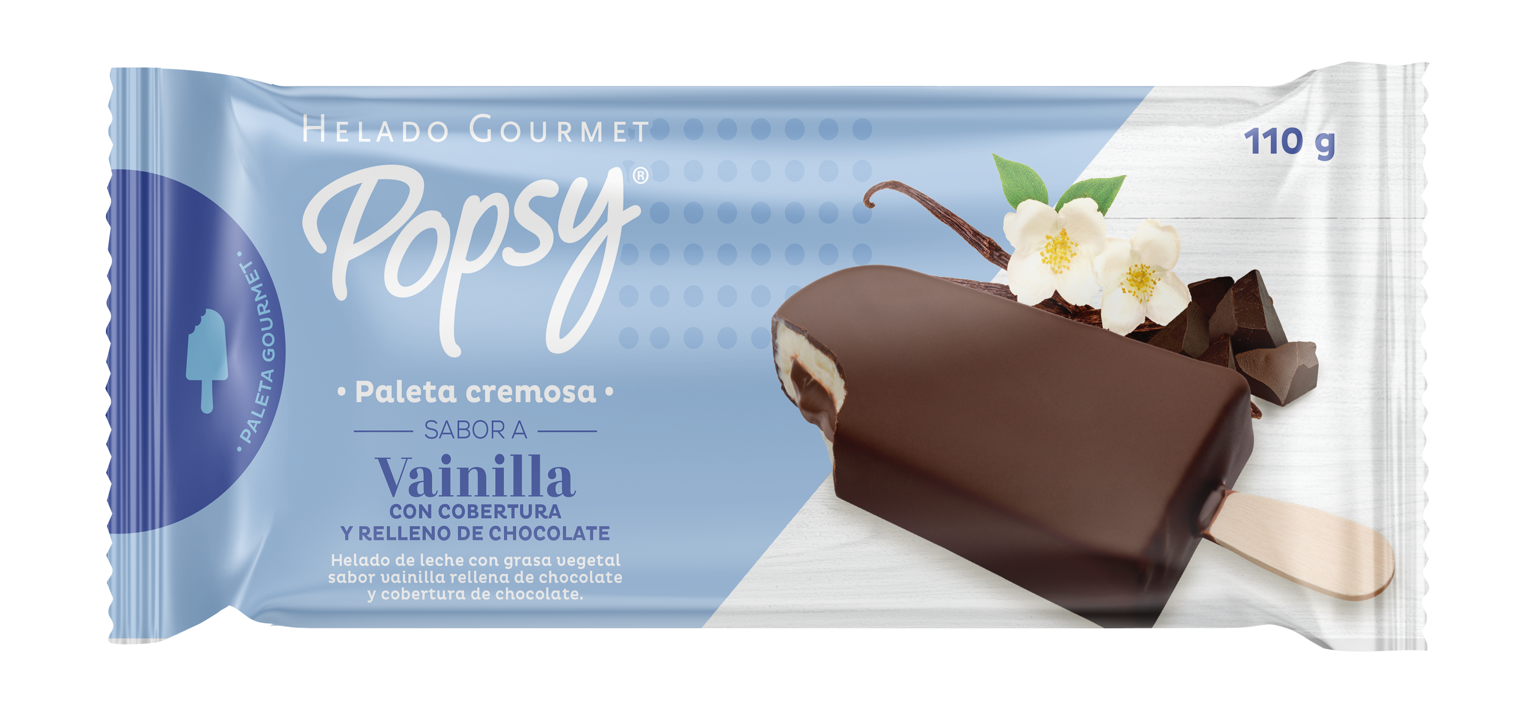 PALETA CREMOSA VAINILLA POPSY*100GR