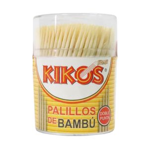 PALILLOS BAMBU KIKOS DOB PUNT x 360und