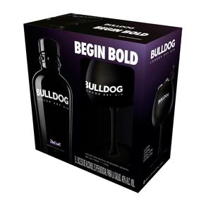 GINEBRA BULLDOG ESTUCHE x750ML + COPA