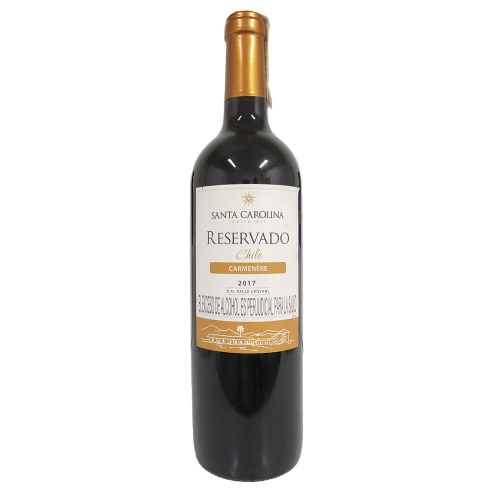 VINO TTO CARMENERE SANTA CAROLINA RESERV