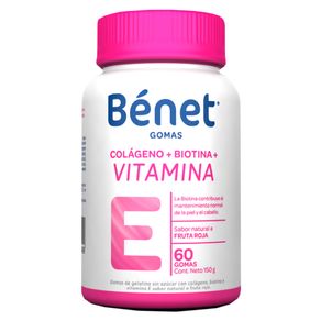 GOMAS COLAGENO BIOTINA VITA E BENET*60UN