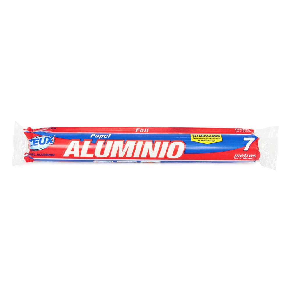 PAPEL ALUMINIO ZEUX RTO  x 7MT