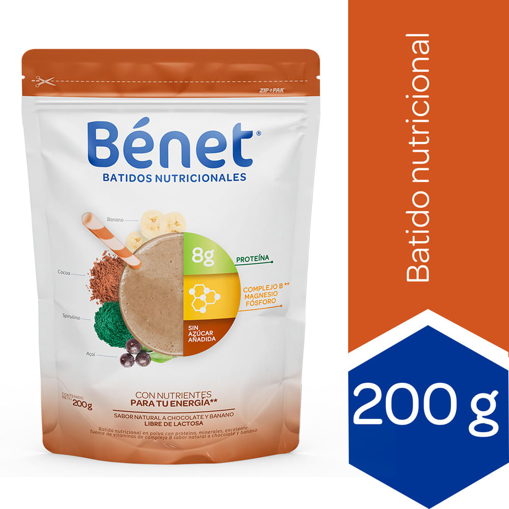 BATIDO NUTRI BENET ENERG*200G