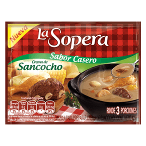 CREMA SANCOCHO LA SOPERA*3PORCIONES