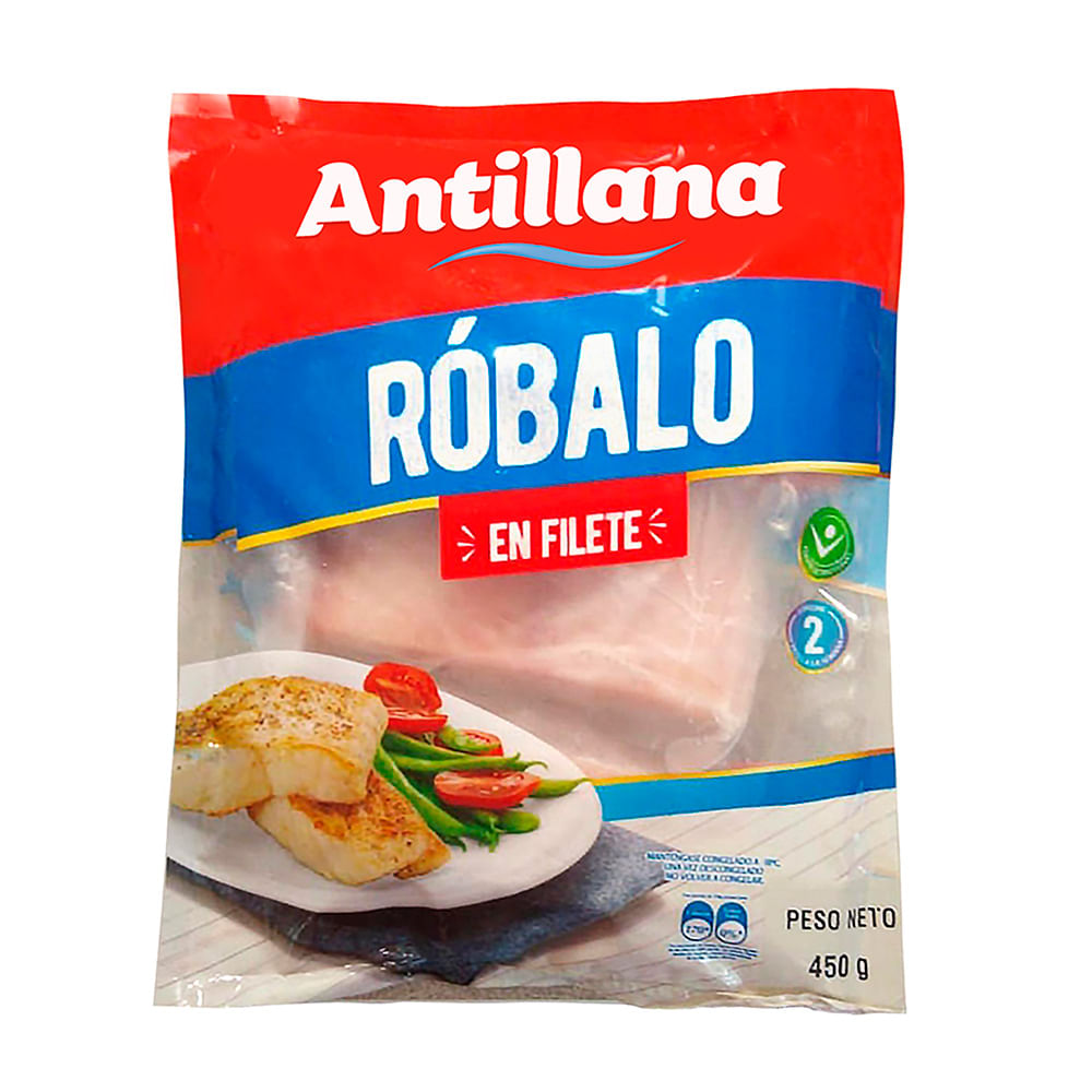 FILETE ROBALO  x 450GR ANTILLANA