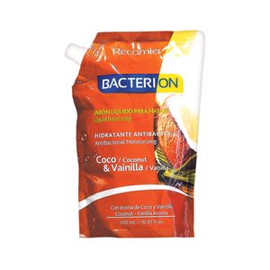 Jabon Bacterion Vainilla Coco Doypack *500Ml