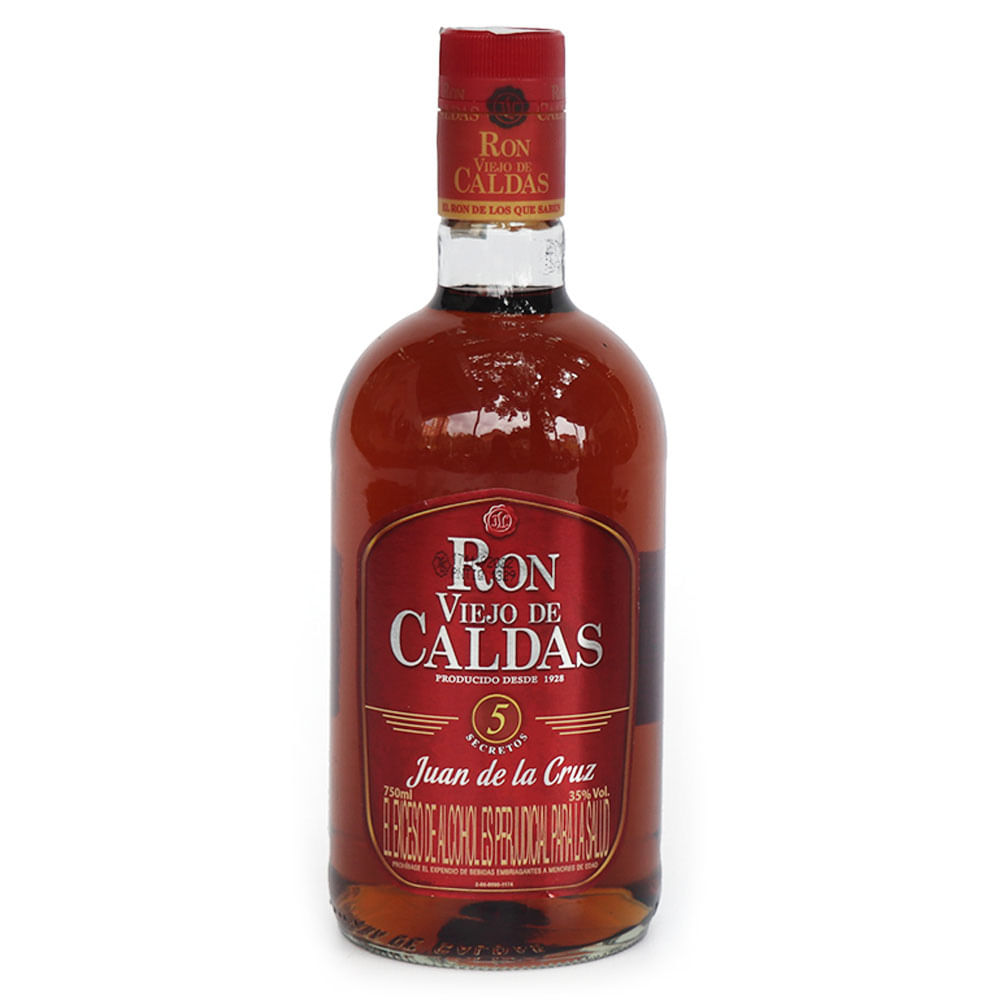 RON VIEJO DE CALDAS JUAN D CRUZ x 750 ML