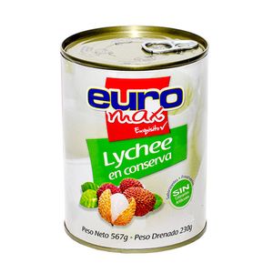 LYCHEE EN CONSERVA EUROMAX x 567 GR