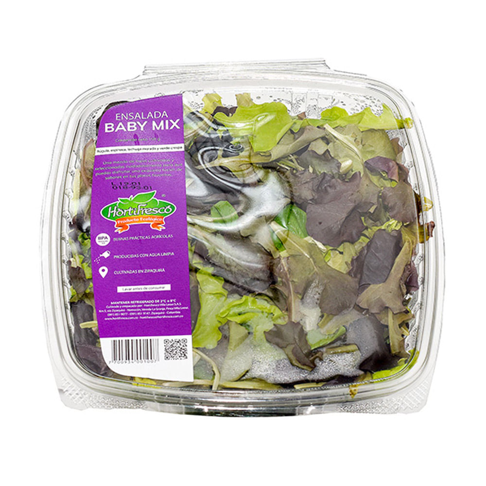ENSALADA BABY MIX  x  150 GR
