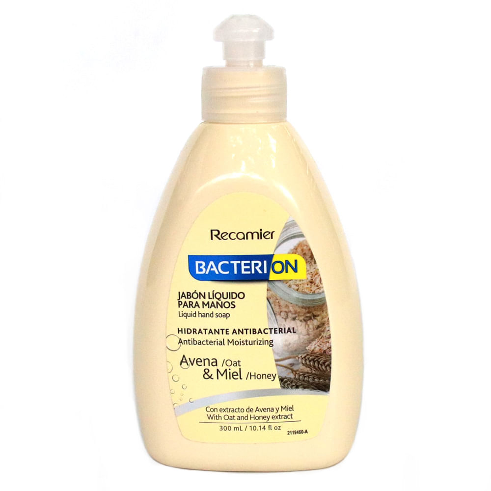 JABON LIQ AVENA/MIEL BACTERION VAL*300ML