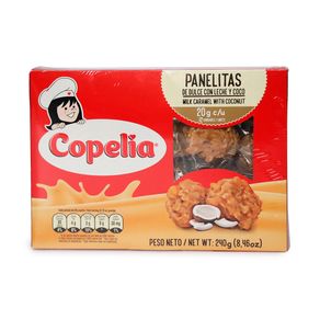 PANELITA COPELIA DULC CON LECHEX12*240GR