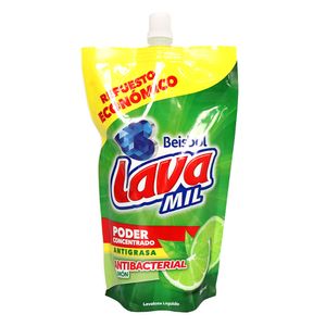 LAVA MIL LIQ LIMON DOY PACK x 360G