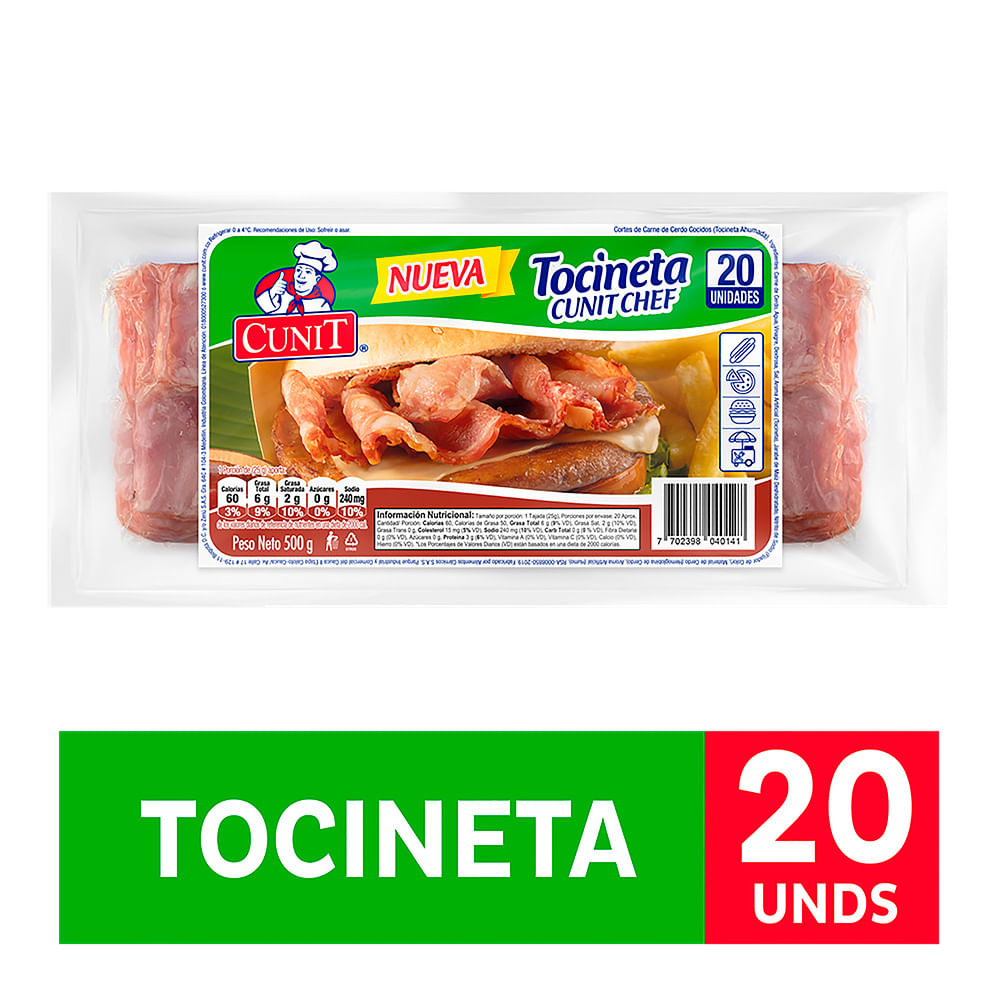 TOCINETA CUNIT*500GR