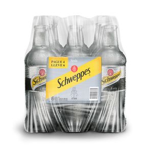 SODA SCHWEPPES* 6 UND